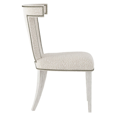 Remy Side Chair with Wire-Brushed Finish