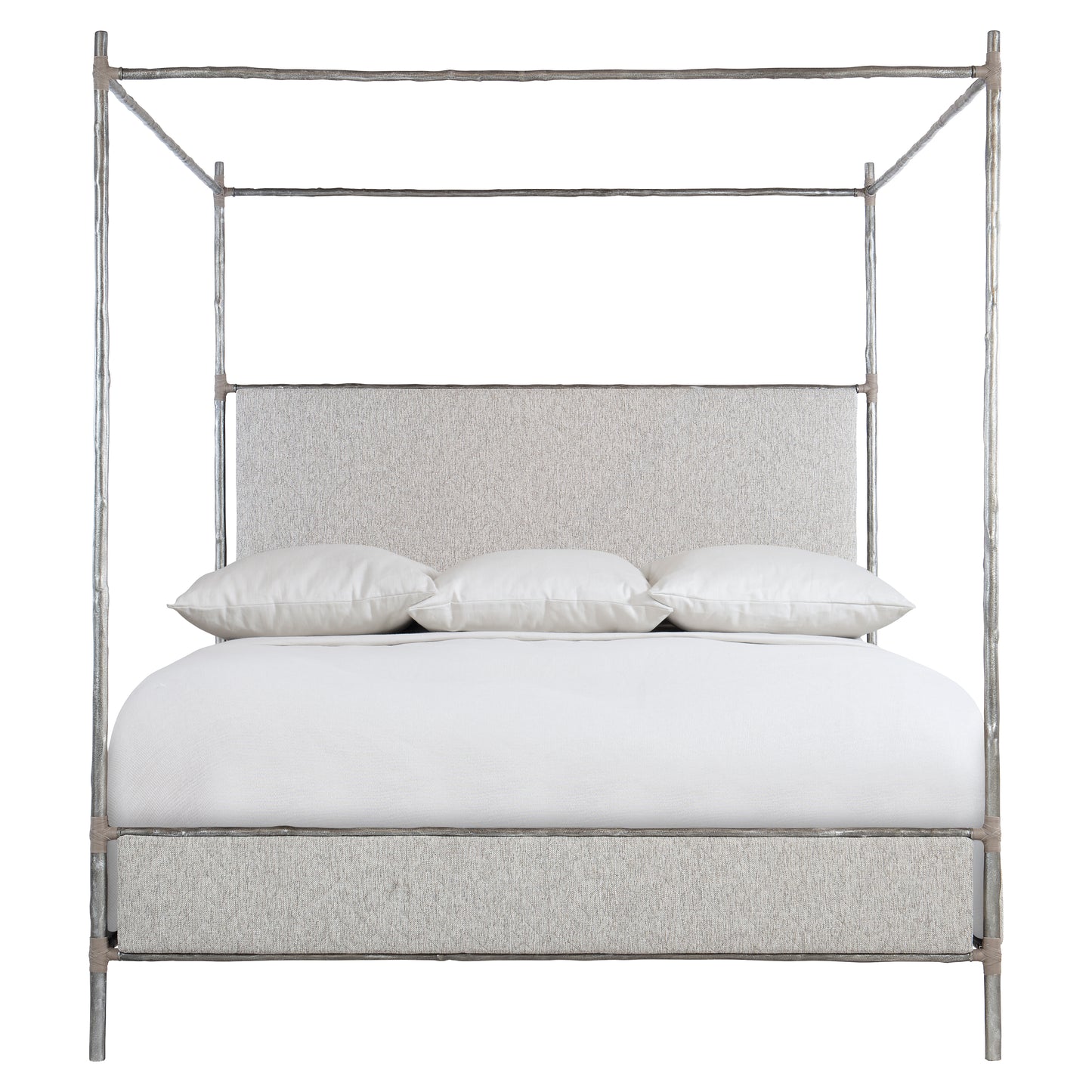 Buchanan Upholstered King Canopy Bed