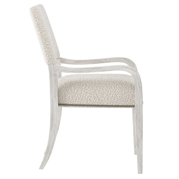 Moore Arm Chair with Wire-Brushed Finish