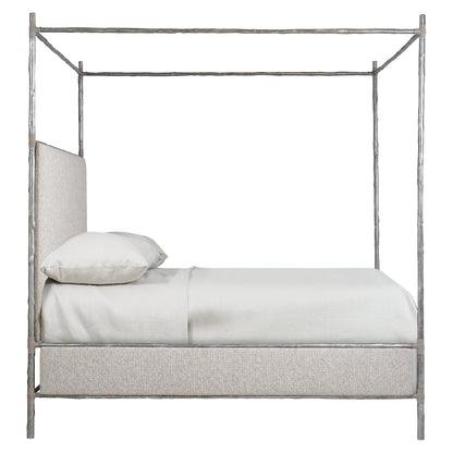 Buchanan Upholstered King Canopy Bed