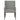 Linea Upholstered Arm Chair in Cerused Charcoal Finish