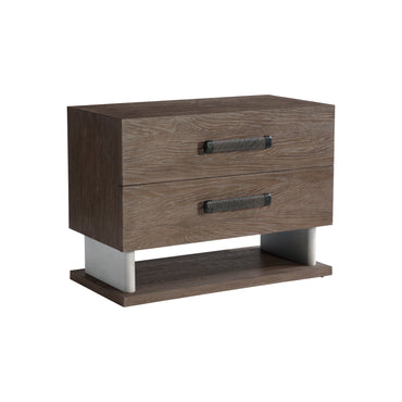 Casa Paros Nightstand with Panel Base