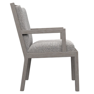 Trianon Ladderback Arm Chair in Gris Finish