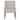 Linea Upholstered Arm Chair in Cerused Greige Finish