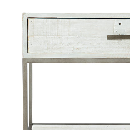 Alvar Nightstand in Brushed White